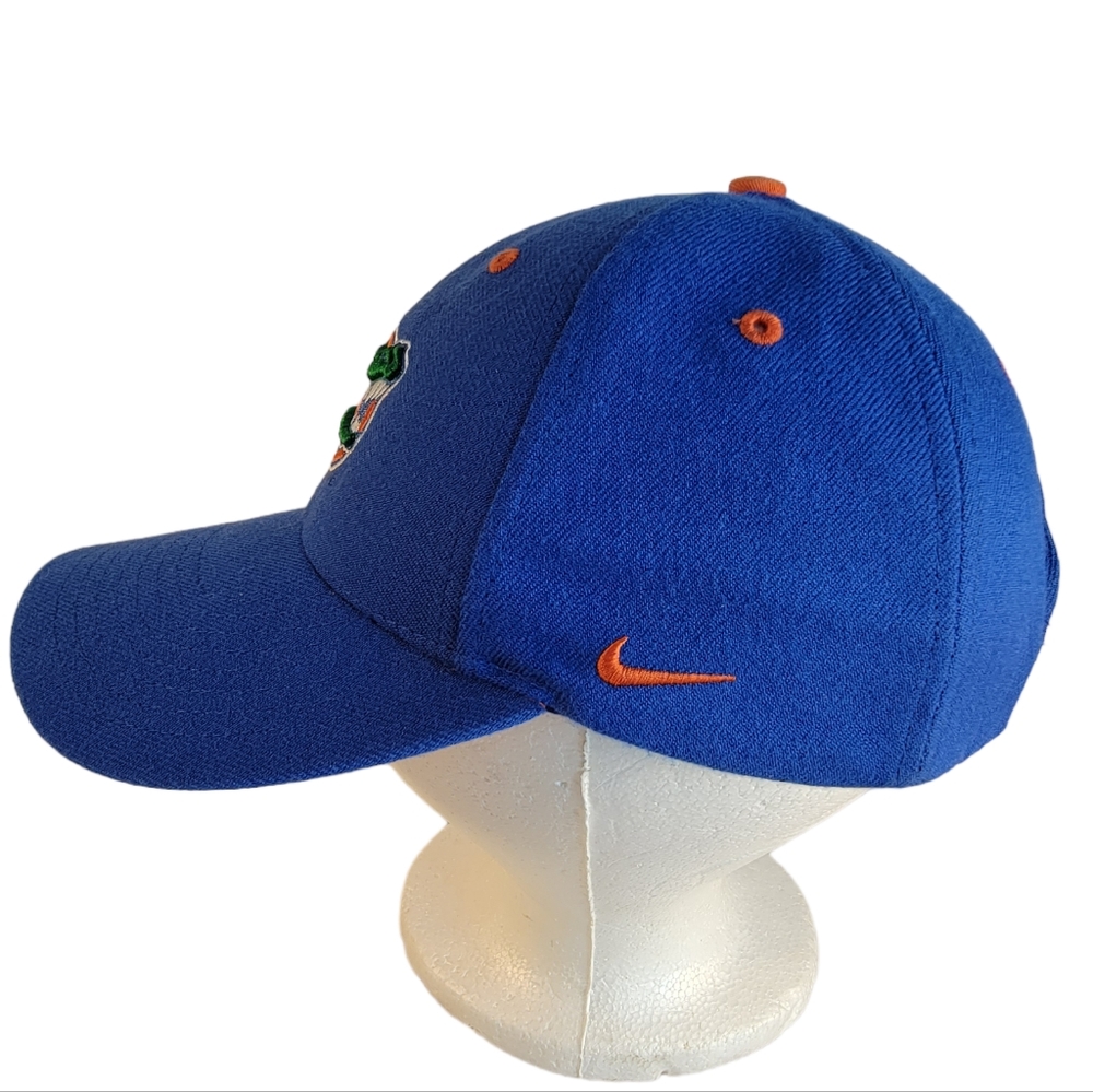 Nike Florida Gators Blue Orange Spell Out Closure Baseball Cap Adjustable Hat - Picture 5 of 12